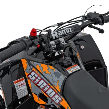 49cc Sirius Narančasti Benzinski Quad 14