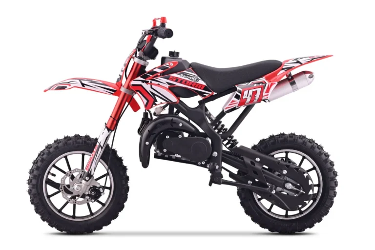49cc Storm Crveni Benzinski Cross Motor 3