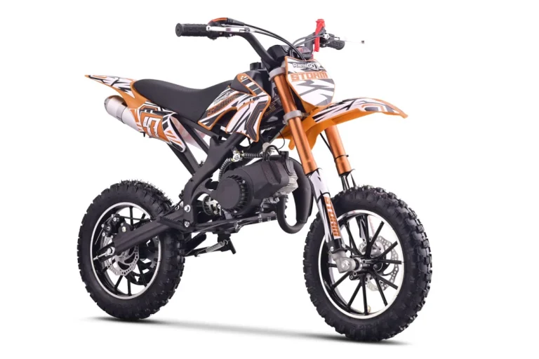 49cc Storm Narančasti Benzinski Cross Motor 2