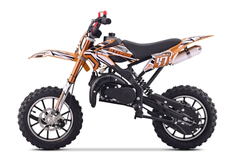 49cc Storm Narančasti Benzinski Cross Motor 3