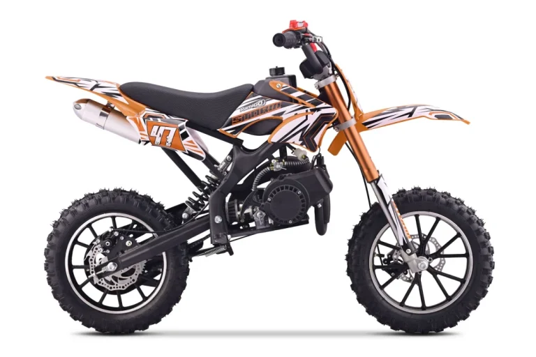 49cc Storm Narančasti Benzinski Cross Motor 5