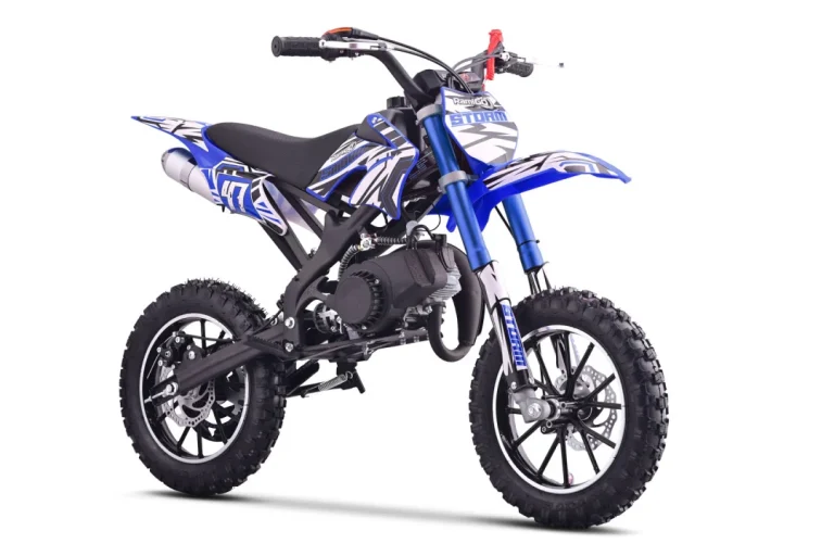 49cc Storm Plavi Benzinski Cross Motor 2