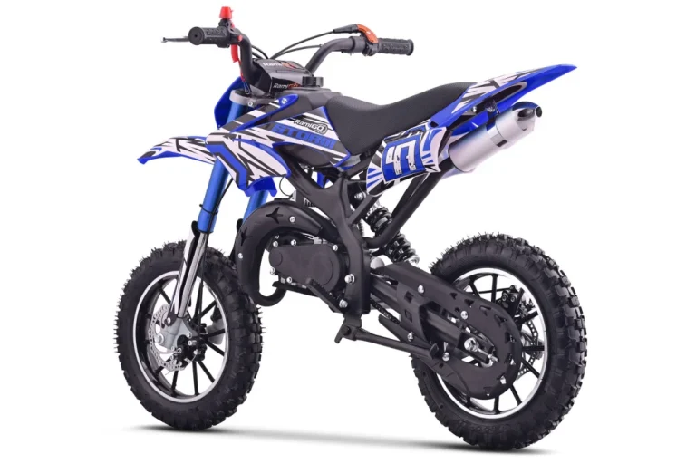 49cc Storm Plavi Benzinski Cross Motor 4