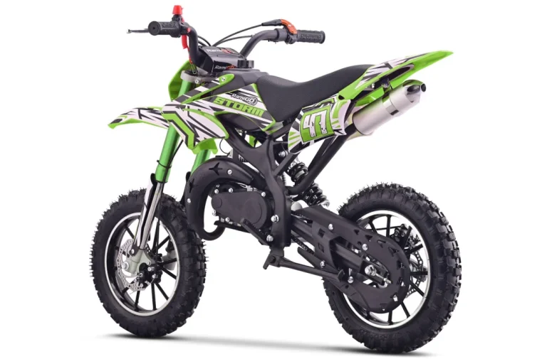 49cc Storm Zeleni Benzinski Cross Motor 4