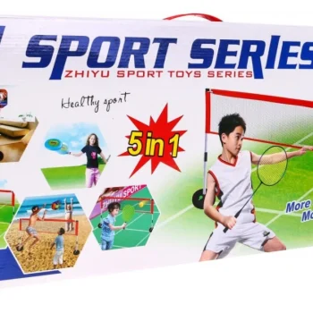 5 U 1 Sportski Set Košarka Odbojka Badminton Frizbi 3