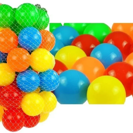 50 Plastičnih Loptica Ø 7 Cm Za Bazen 1