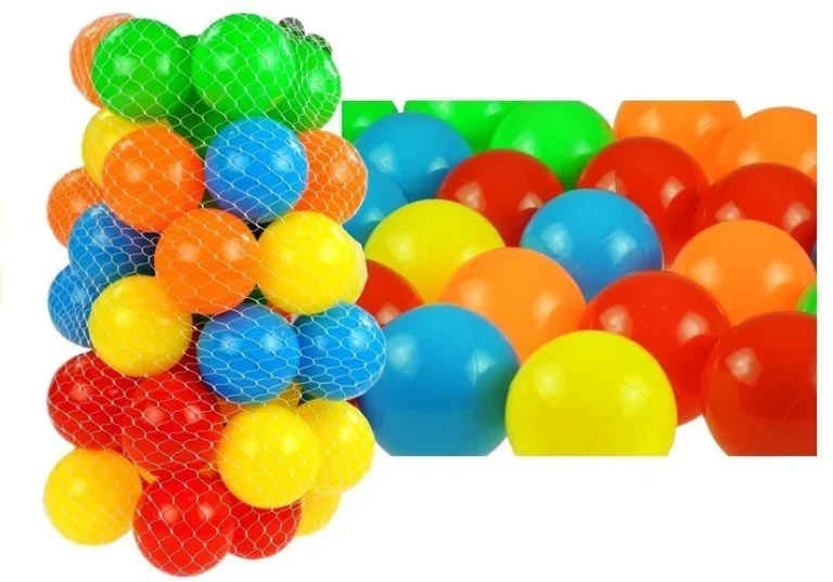 50 Plastičnih Loptica Ø 7 Cm Za Bazen 1