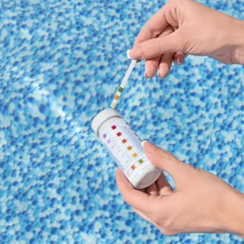 50 Testnih Trakica Za Vodu U Bazenu Bestway Ph + Klor + Alkalnost 9