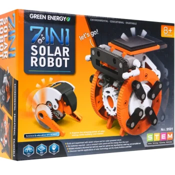 7 U 1 Solarni Robotski Set Za Slaganje Za Djecu Od 8+ Godina S Interaktivnim Značajkama 9
