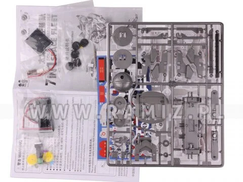 7 U 1 Solarni Set Za Djecu 10+ Svemirskih Modela + Solarni Panel + Mikrobaterija 3