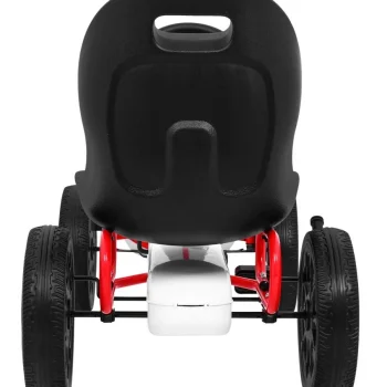 Abarth Pedalni Go Kart Za Djecu Bijeli + Eva Kotači + Ručna Kočnica + Slobodni Hod 6