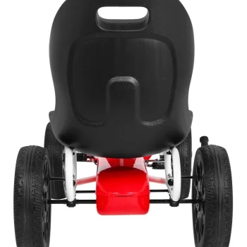 Abarth Pedalni Go Kart Za Djecu Crveni + Eva Kotači + Ručna Kočnica + Slobodni Hod 6