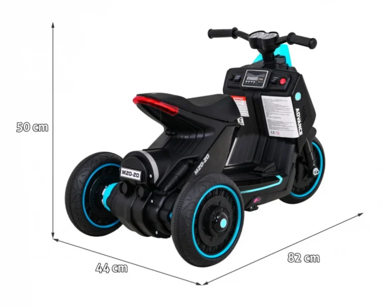 Advance Crni Motocikl, Crna Motor Na Akumulator 2