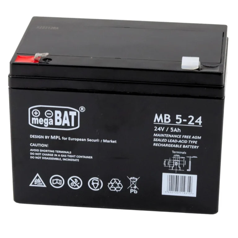 Agm Gel Baterija 24v 5ah 1