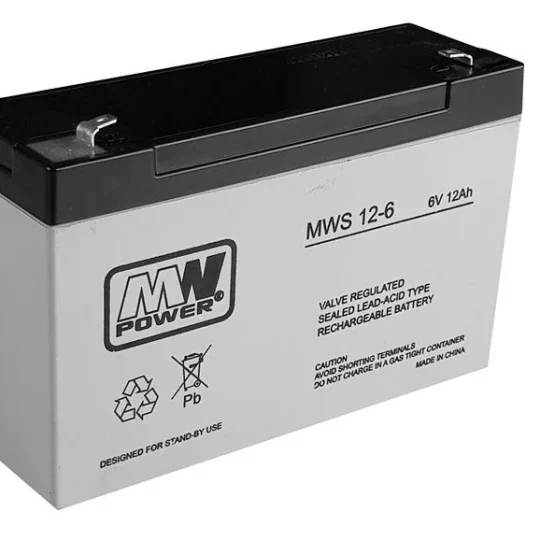 Agm Gel Baterija 6v 12ah 1