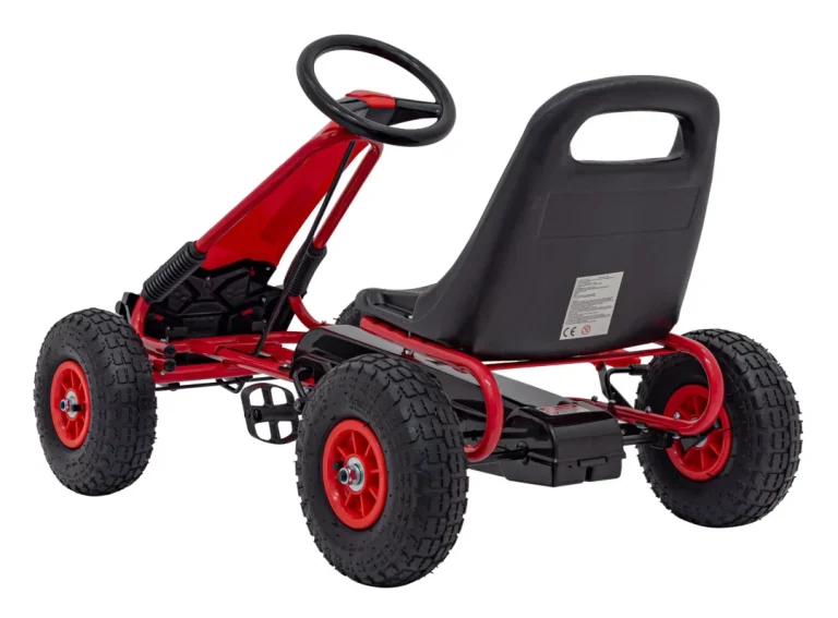 Air Perhour Pedalni Go Kart Crveni 6