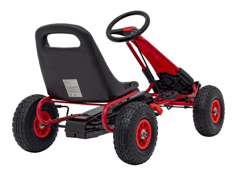 Air Perhour Pedalni Go Kart Crveni 8