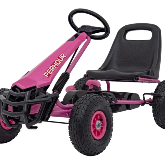Air Perhour Pedalni Go Kart Ružičasti 1