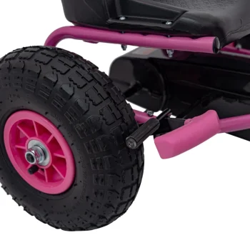 Air Perhour Pedalni Go Kart Ružičasti 17