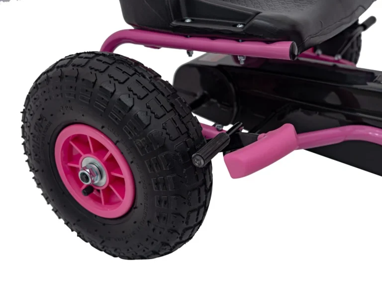 Air Perhour Pedalni Go Kart Ružičasti 17