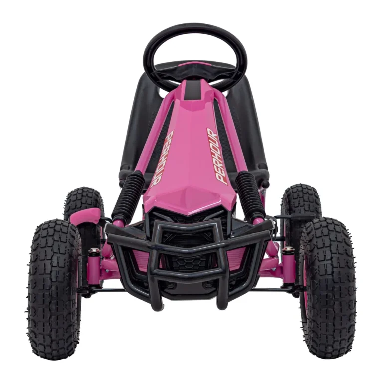 Air Perhour Pedalni Go Kart Ružičasti 4