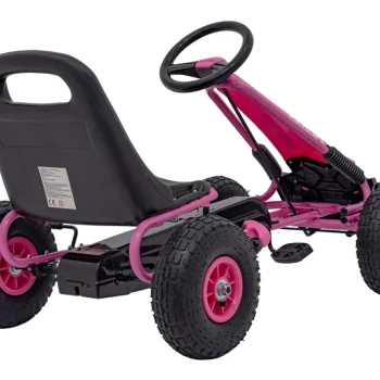 Air Perhour Pedalni Go Kart Ružičasti 9