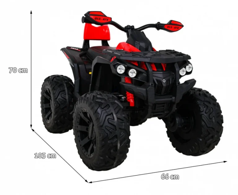 Atv Power Quad Na Akumulator, Crveni 2
