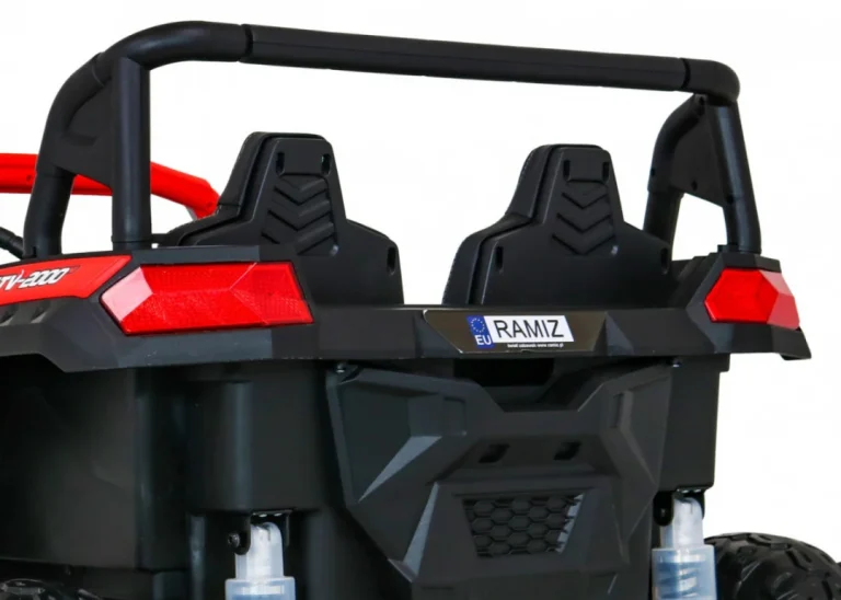 Atv Buggy Za 2 Djece 4x4 Na Akumulator, Crveni 16