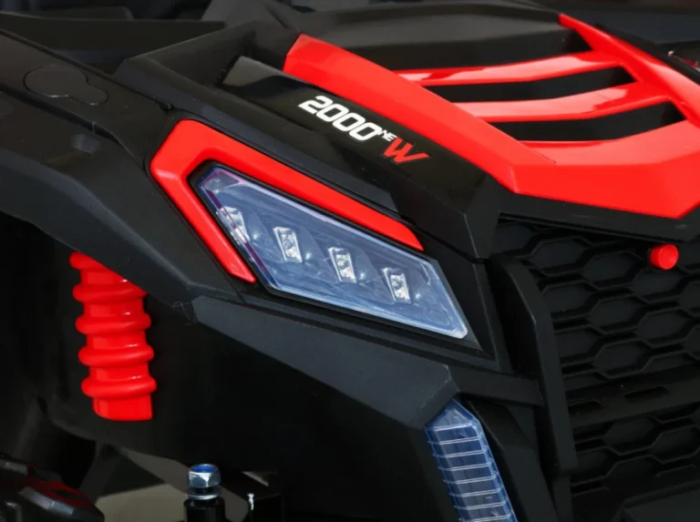 Atv Buggy Za 2 Djece 4x4 Na Akumulator, Crveni 18