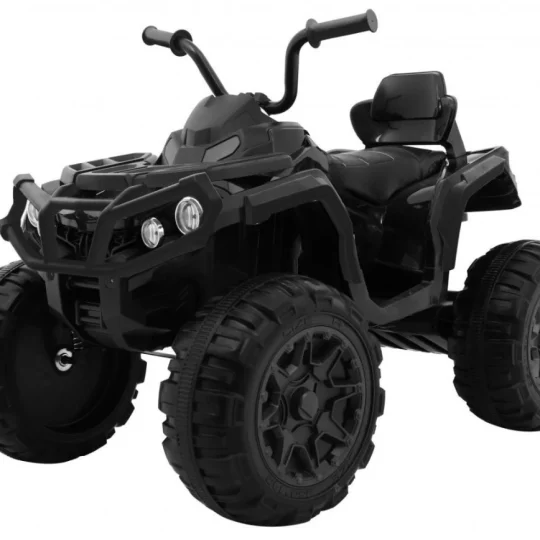 Atv Quad Na Akumulator S Eva Kotačima, Crni 1