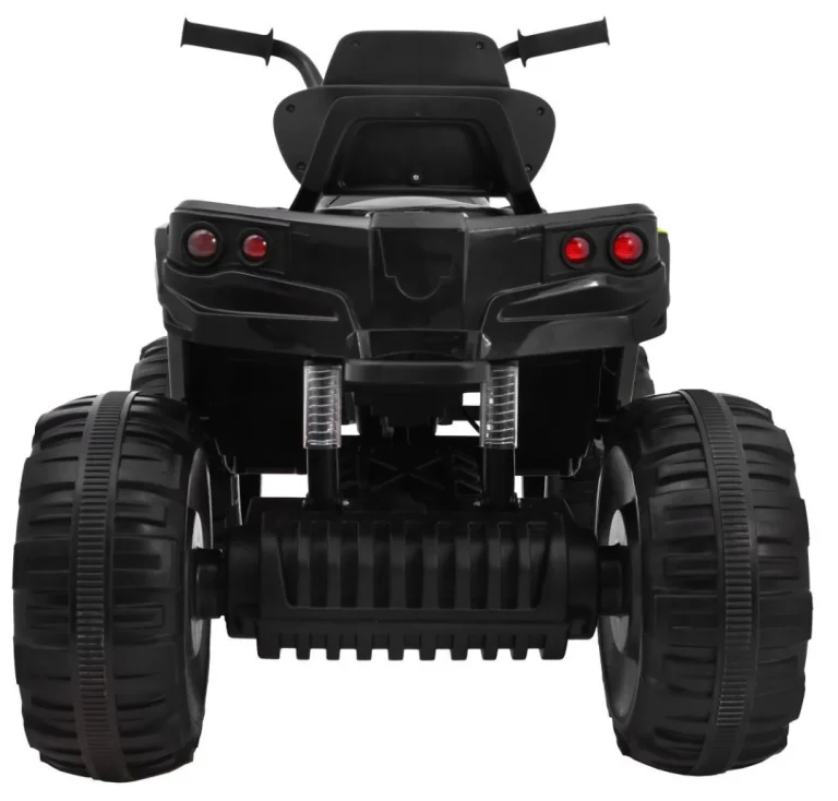 Atv Quad Na Akumulator S Eva Kotačima, Crni 4