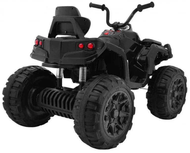 Atv Quad Na Akumulator S Eva Kotačima, Crni 6