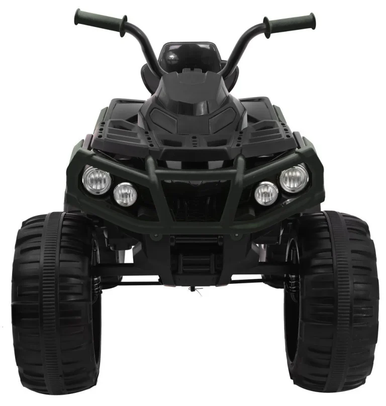 Atv Quad Na Akumulator S Eva Kotačima, Crni 7