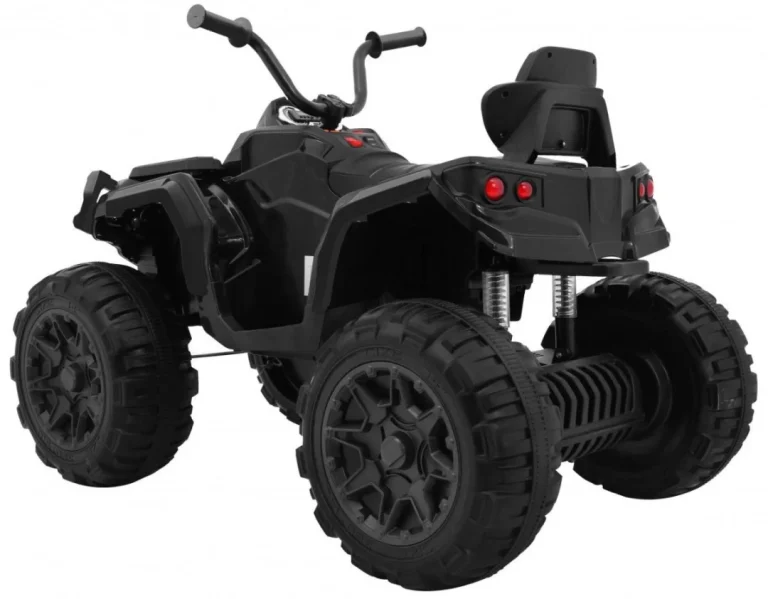 Atv Quad Na Akumulator S Eva Kotačima, Crni 9