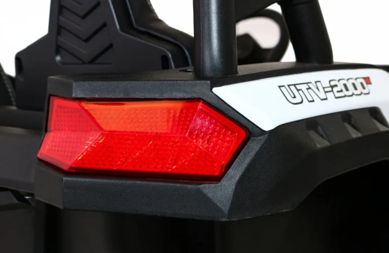 Atv Trkaći Buggy Za 2 Djece Bijeli + 4x4 Pogon + Daljinski Upravljač + Spori Start + Mp3 Led, Bijela 18