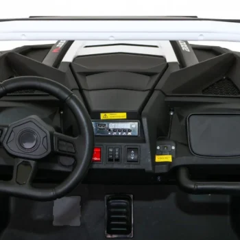Atv Trkaći Buggy Za 2 Djece Bijeli + 4x4 Pogon + Daljinski Upravljač + Spori Start + Mp3 Led, Bijela 9
