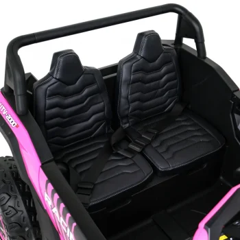 Atv Trkaći Buggy Za 2 Djece Roza + 4x4 Pogon + Daljinski Upravljač + Spori Start + Mp3 Led 11