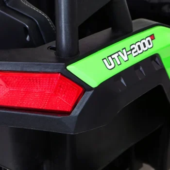 Atv Trkaći Buggy Za 2 Djece Zeleni + 4x4 Pogon + Daljinski Upravljač + Spori Start + Mp3 Led, Zelena 15