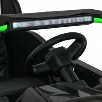 Atv Trkaći Buggy Za 2 Djece Zeleni + 4x4 Pogon + Daljinski Upravljač + Spori Start + Mp3 Led, Zelena 16