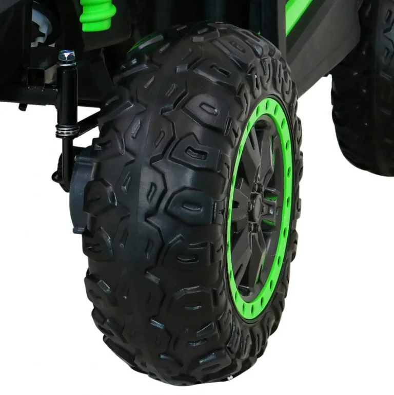 Atv Trkaći Buggy Za 2 Djece Zeleni + 4x4 Pogon + Daljinski Upravljač + Spori Start + Mp3 Led, Zelena 18