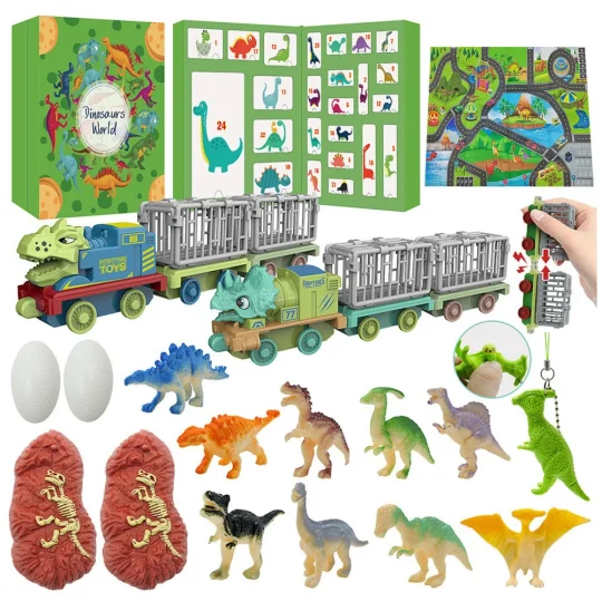 Adventski Kalendar Dinosauri 24 Iznenađenja 1