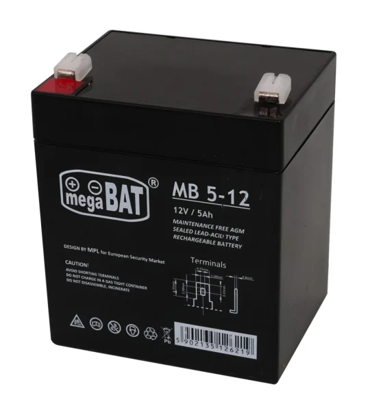 Akumulator Za Vozila 12v / 5ah 1