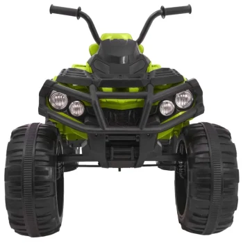 Akumulatorski Atv Quad Za Djecu Zeleni + Eva Kotači + Mp3 Radio + Led + Spori Start, Zelena Quad Na Akumulator 3
