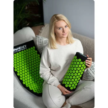 Akupresurna Prostirka S Bodljama Neo Sport Ns 900, Crna I Zelena 10