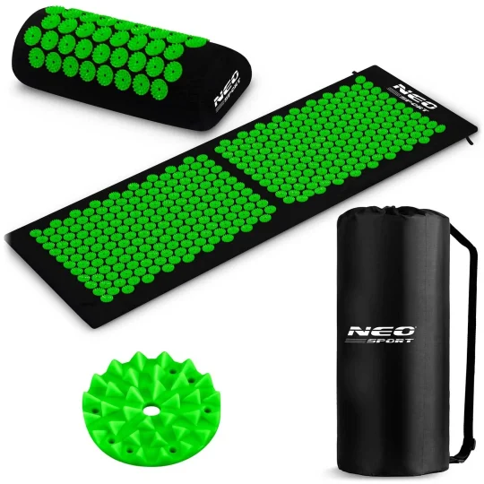 Akupresurna Prostirka S Bodljama Neo Sport Ns 901, Crna I Zelena 1