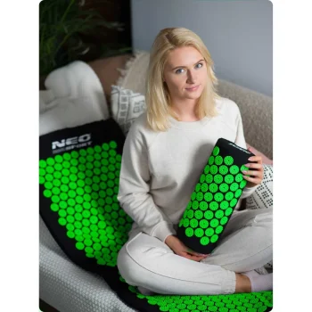Akupresurna Prostirka S Bodljama Neo Sport Ns 901, Crna I Zelena 3
