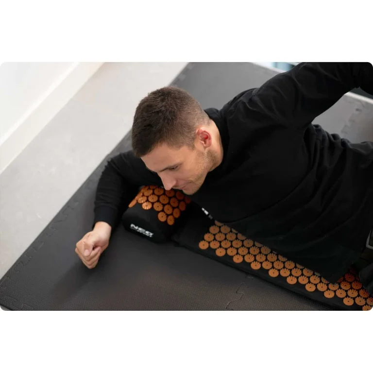 Akupresurna Prostirka S Bodljama Neo Sport Ns 901, Crna I Zlatna 5