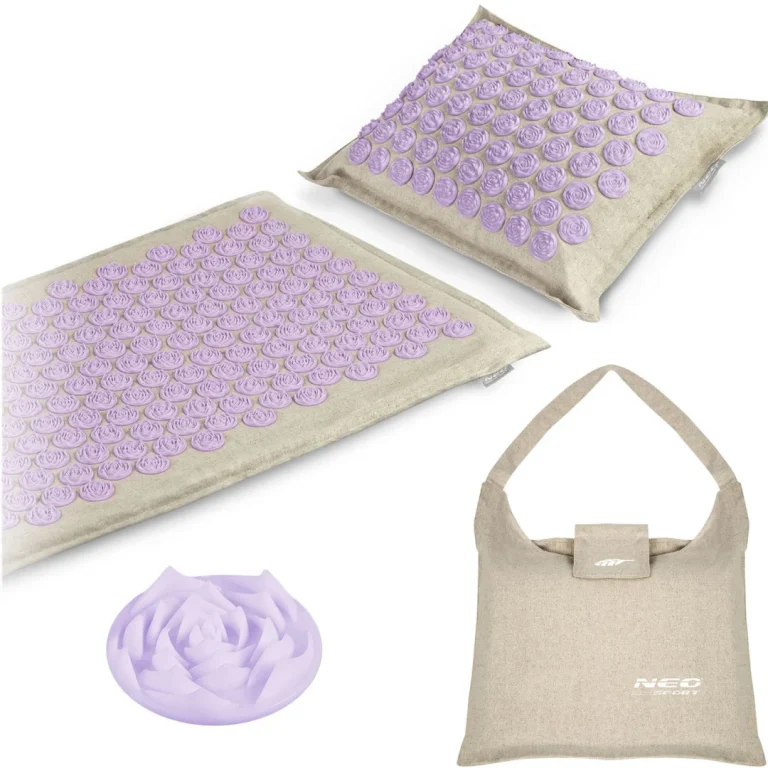 Akupresurna Prostirka S Bodljama Neo Sport Ns 902, Siva I Lavanda 11