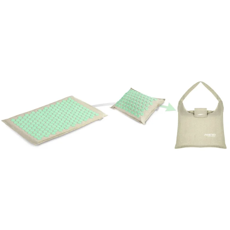 Akupresurna Prostirka S Bodljama Neo Sport Ns 902, Siva I Menta 3