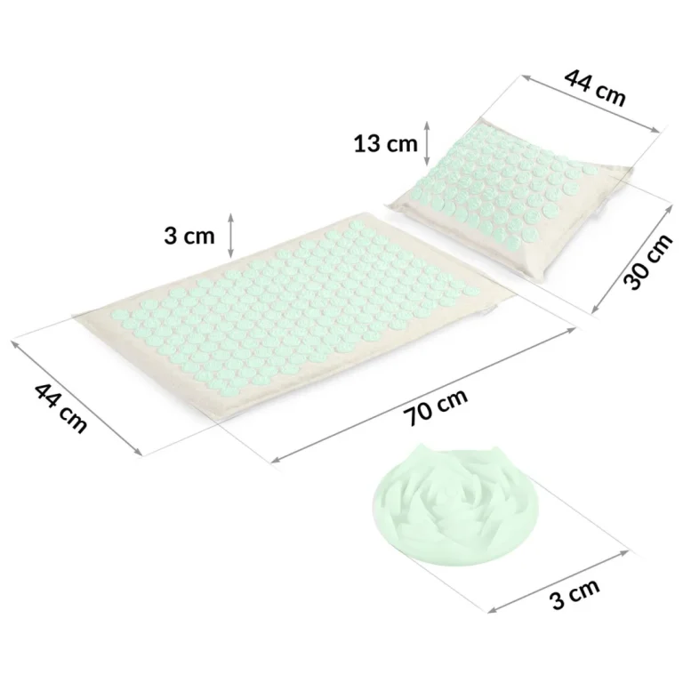 Akupresurna Prostirka S Bodljama Neo Sport Ns 902, Siva I Menta 5